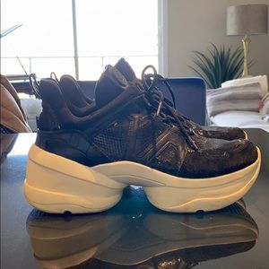Micheal Kors platform sneakers.